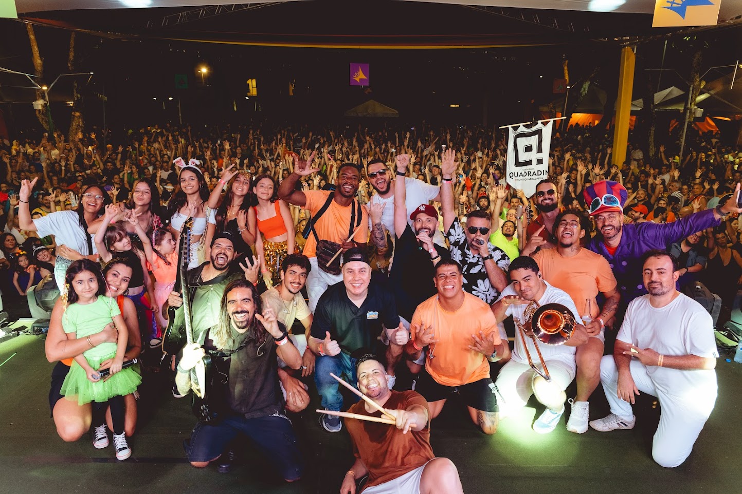 Pela primeira vez, Bloco Eduardo & Mônica promove arraiá em Brasília
