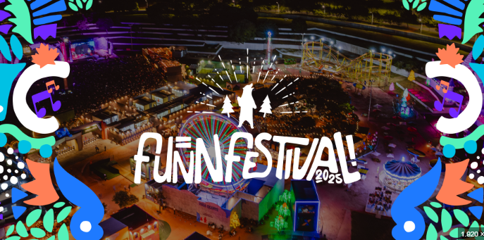 Falta pouco para o Funn Festival 2025! Péricles, Belo e Pixote estreiam o palco principal, nesta sexta-feira, dia 9