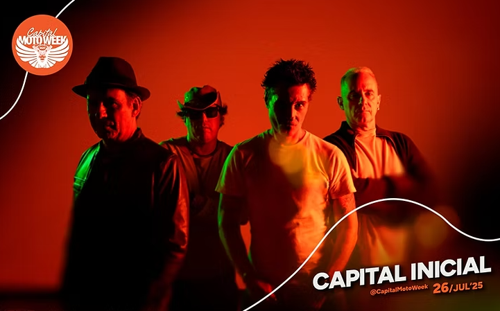Capital Inicial retorna ao Capital Moto Week com turnê dos 25 anos do Acústico MTV