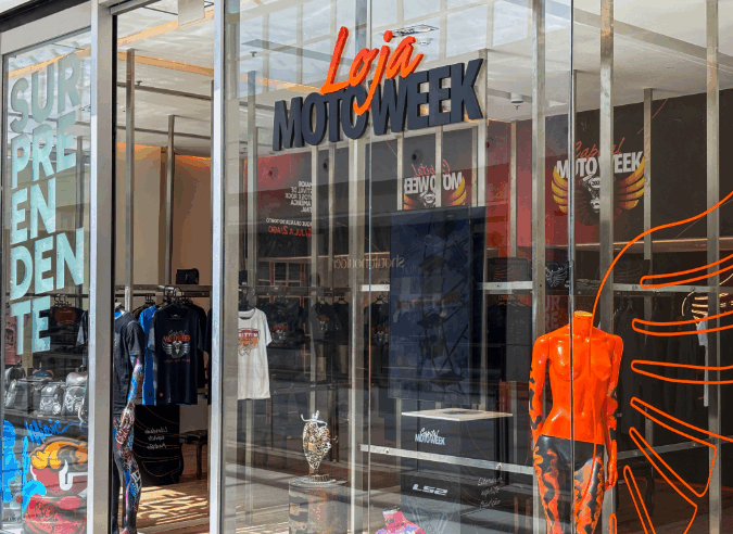 Loja Conceito do Capital Moto Week estreia coleção inédita com linha em neoprene e capacete exclusivo