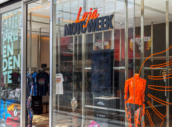 Loja Conceito do Capital Moto Week estreia coleção inédita com linha em neoprene e capacete exclusivo