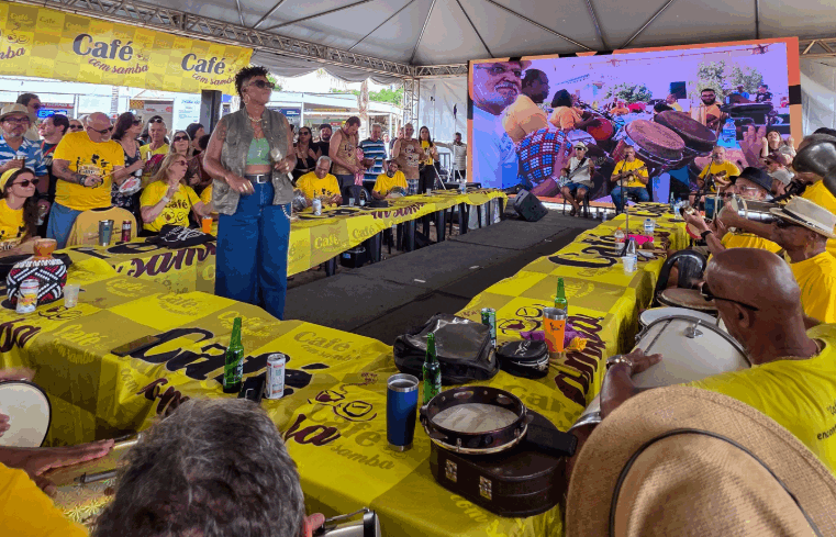 Café com Samba ocupa a Torre de TV e transforma o coração de Brasília em palco da cultura popular