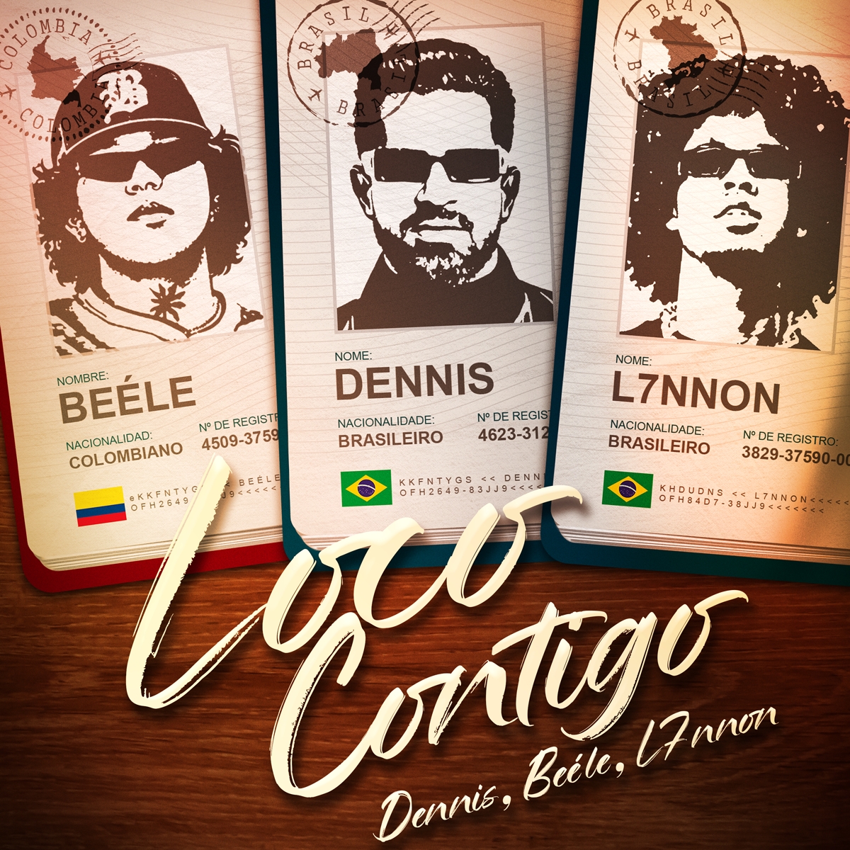 DENNIS, Beéle e L7NNON lançam “Loco Contigo”, unindo Brasil e Colômbia em nova colaboração musical