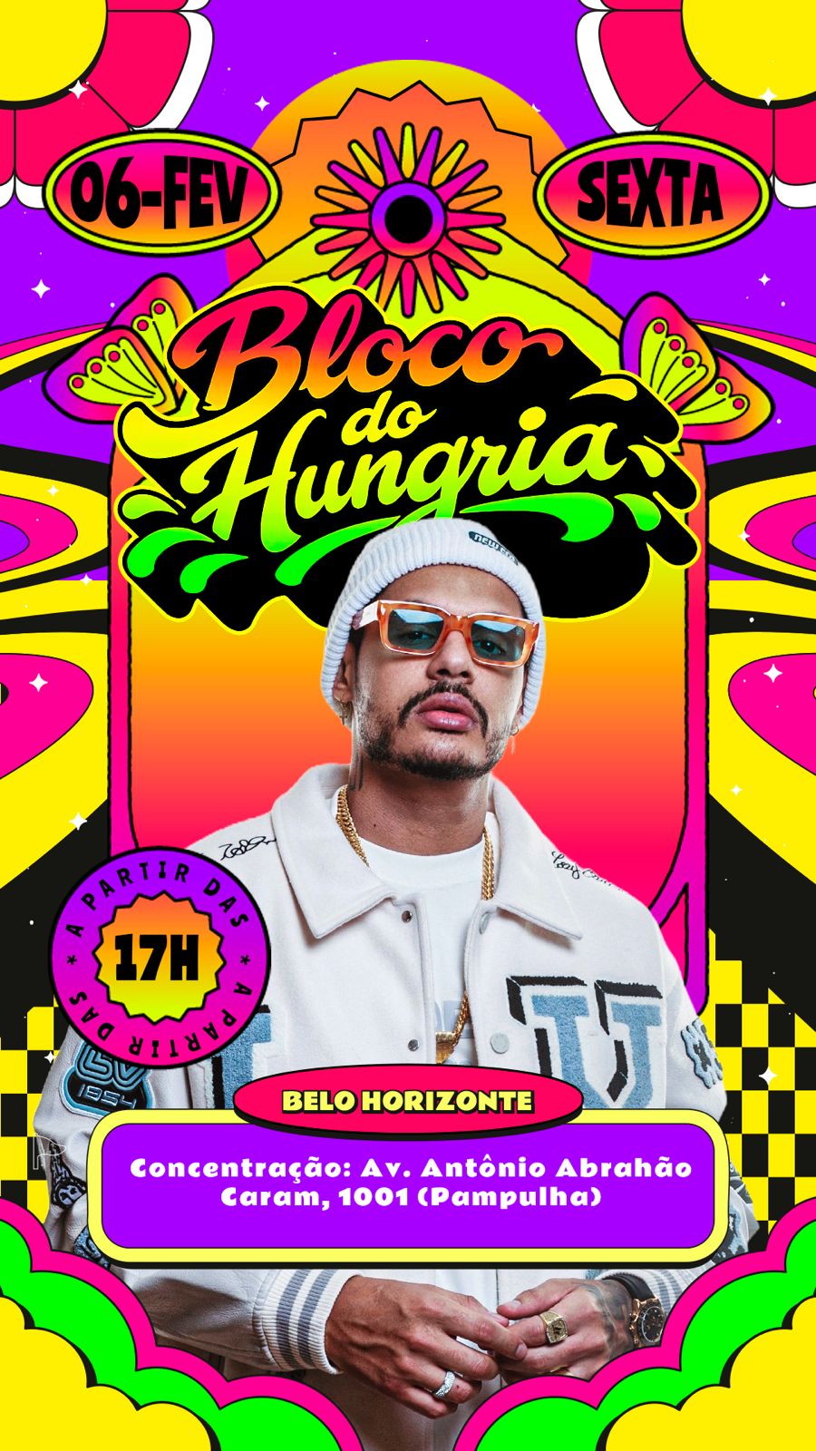 Hungria estreia em trio elétrico, lança bloco próprio e promete agitar Belo Horizonte no dia 6 de fevereiro