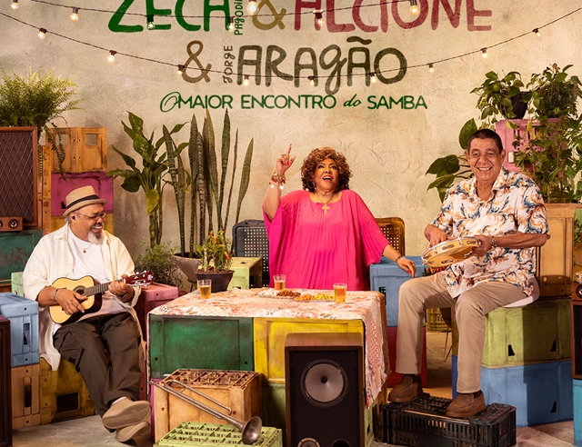 Zeca Pagodinho, Alcione e Jorge Aragão abrem venda de ingressos para a turnê O Maior Encontro do Samba