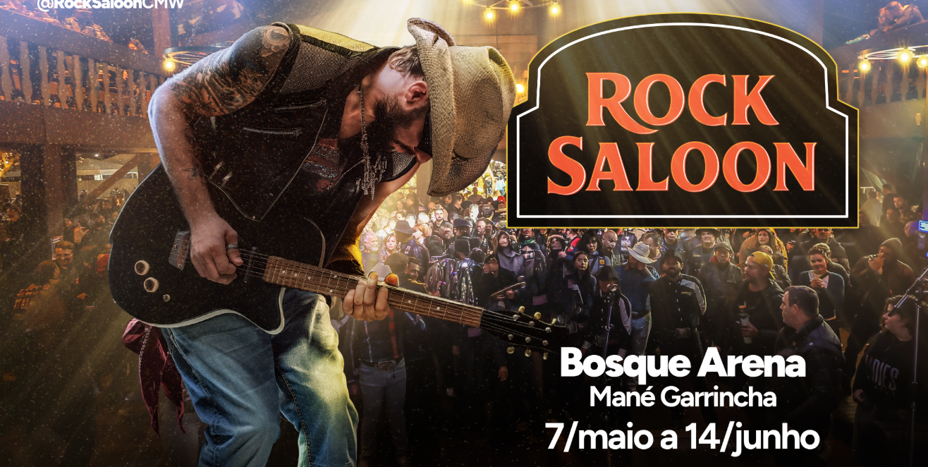 Novo espaço temático de música ao vivo, gastronomia e entretenimento funcionará de 7 de maio a 14 de junho no Bosque Arena Mané Garrincha