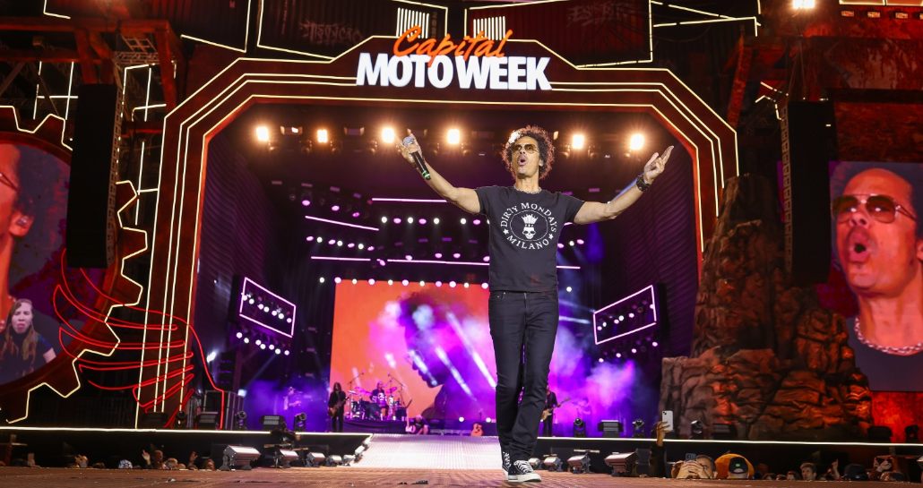 Eagle-Eye Cherry fecha primeira semana do Capital Moto Week em noite de pop rock