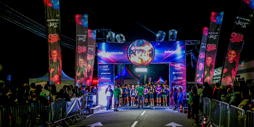 Praça do Buriti recebe um dos maiores circuitos de corrida noturna do mundo